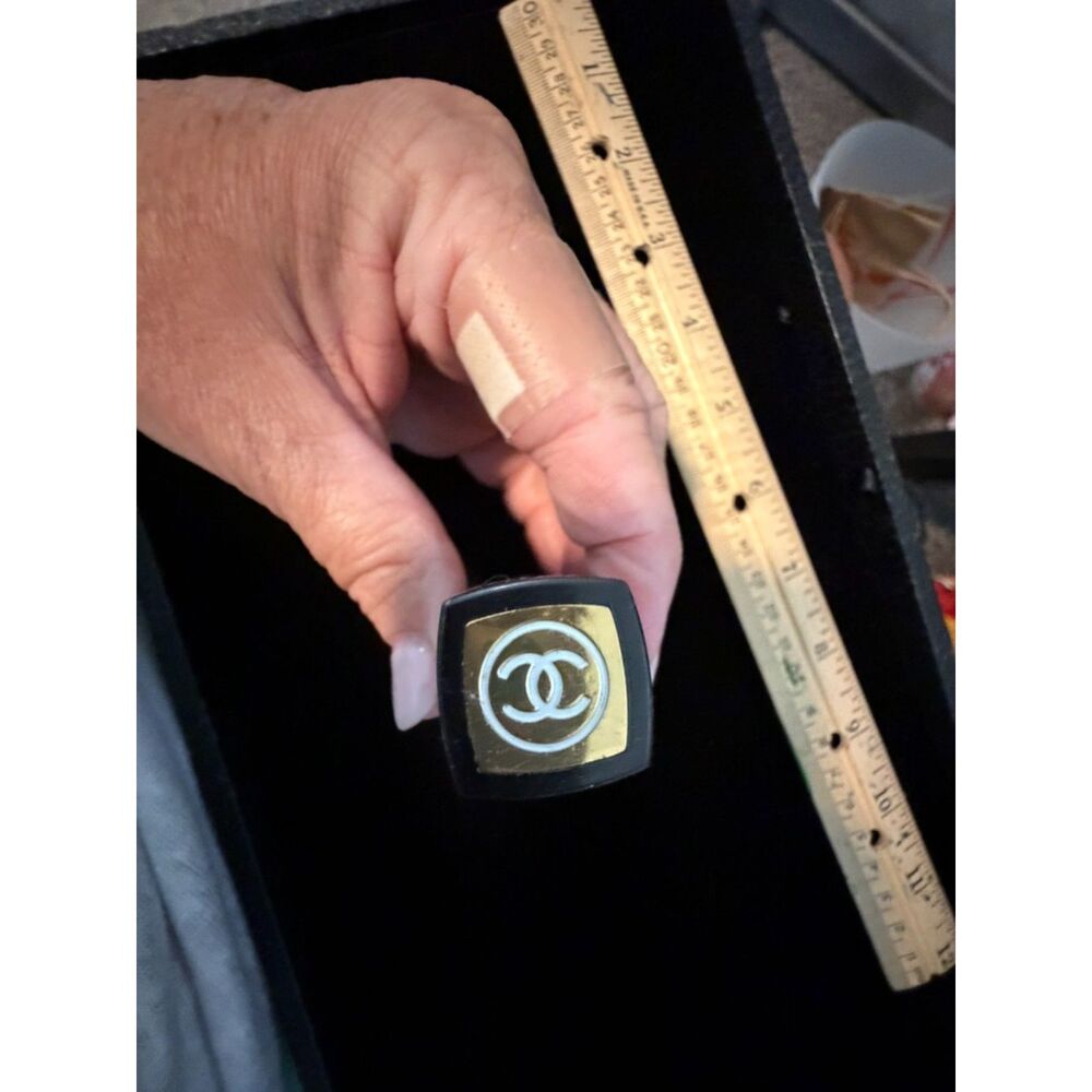 vtg. Chanel No. 5 Lipstick refillable 1/5 fl.oz bottle